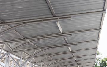 installing Oldbury Naite metal roofing